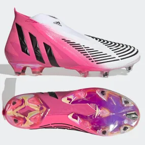 adidas Predator Edge LZ  FG Mens - Solar Pink