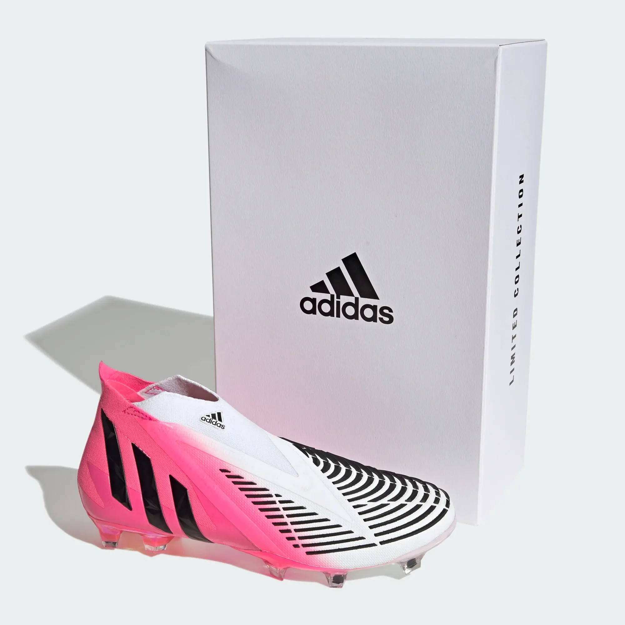 adidas Predator Edge LZ  FG Mens - Solar Pink