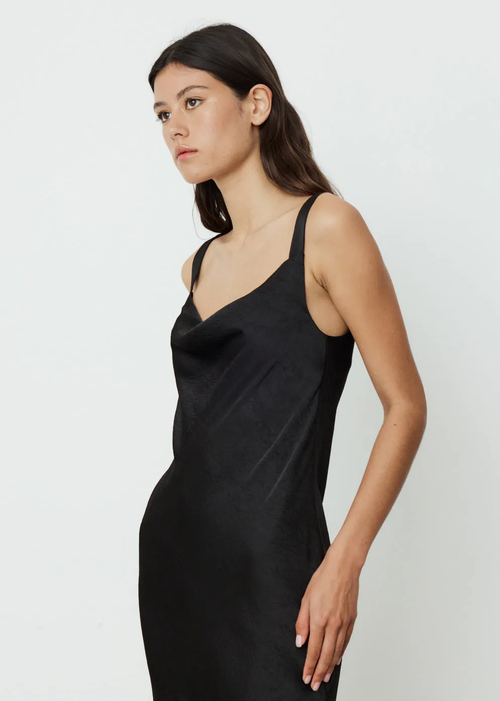 Agamora Satin Dress