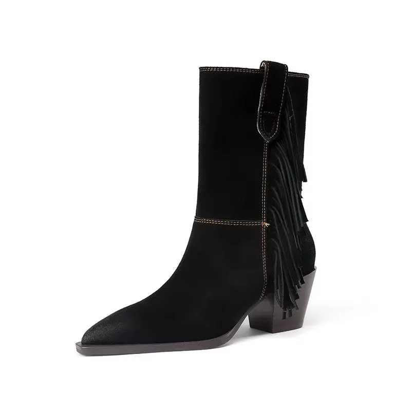 Auburnyx Casual Ankle Booties