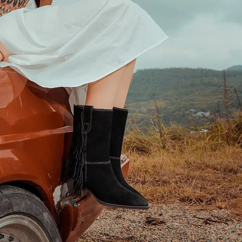 Auburnyx Casual Ankle Booties