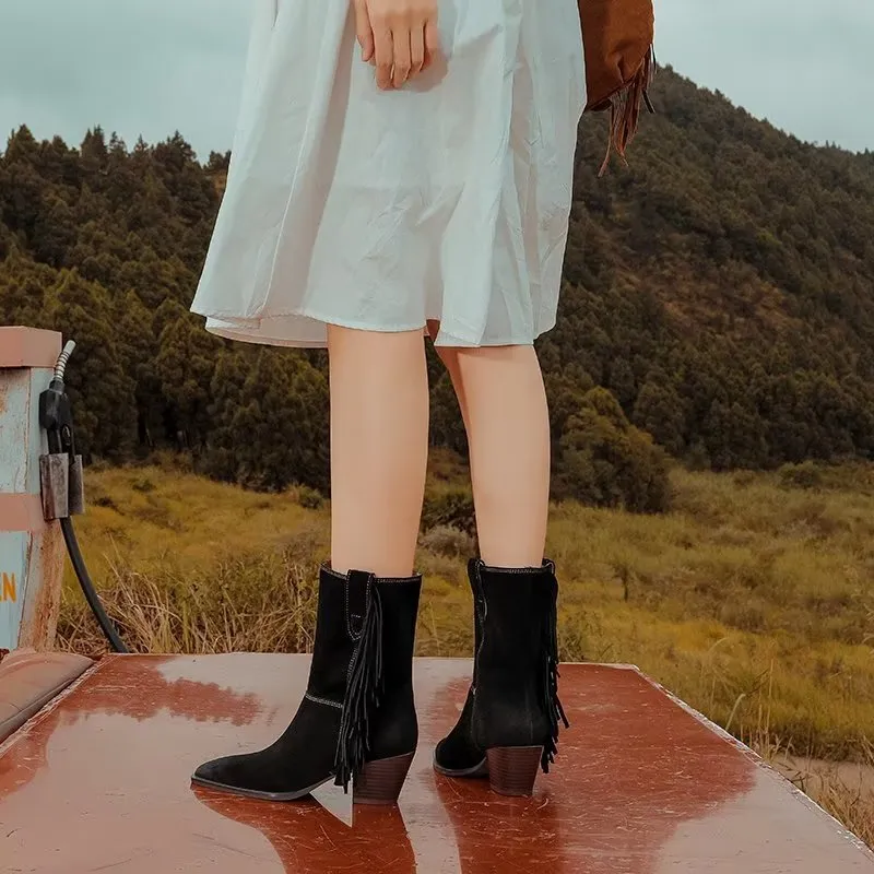 Auburnyx Casual Ankle Booties
