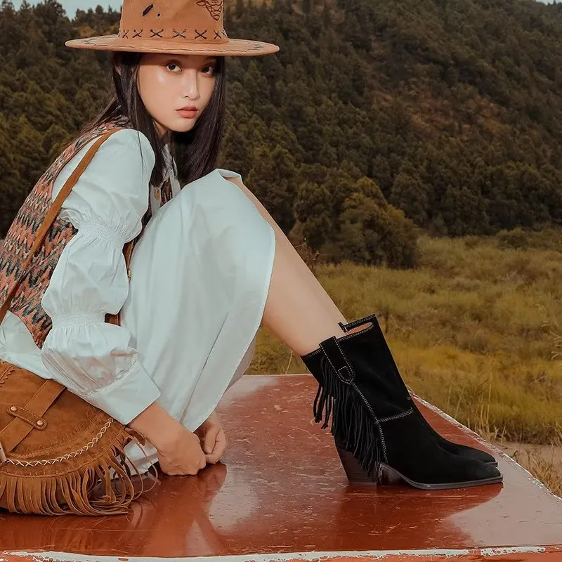 Auburnyx Casual Ankle Booties