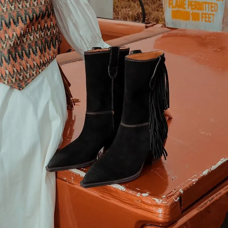 Auburnyx Casual Ankle Booties