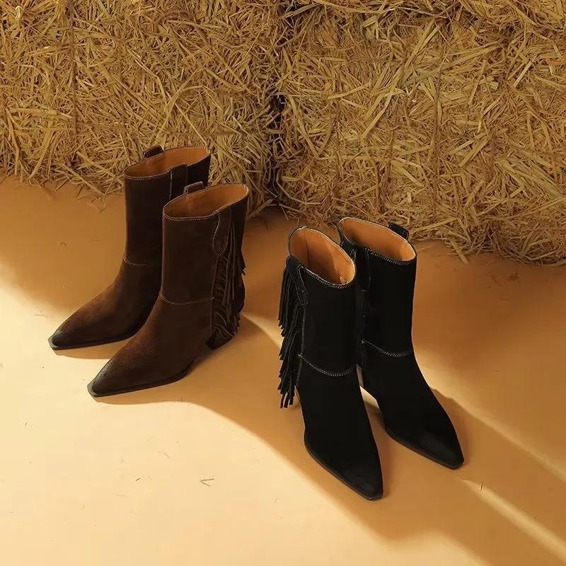 Auburnyx Casual Ankle Booties