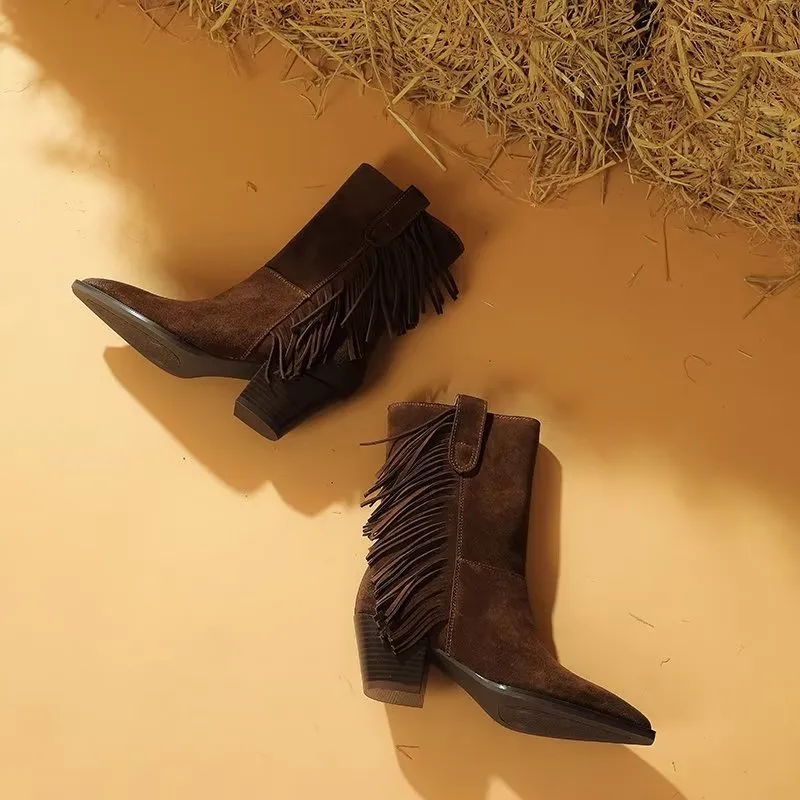 Auburnyx Casual Ankle Booties
