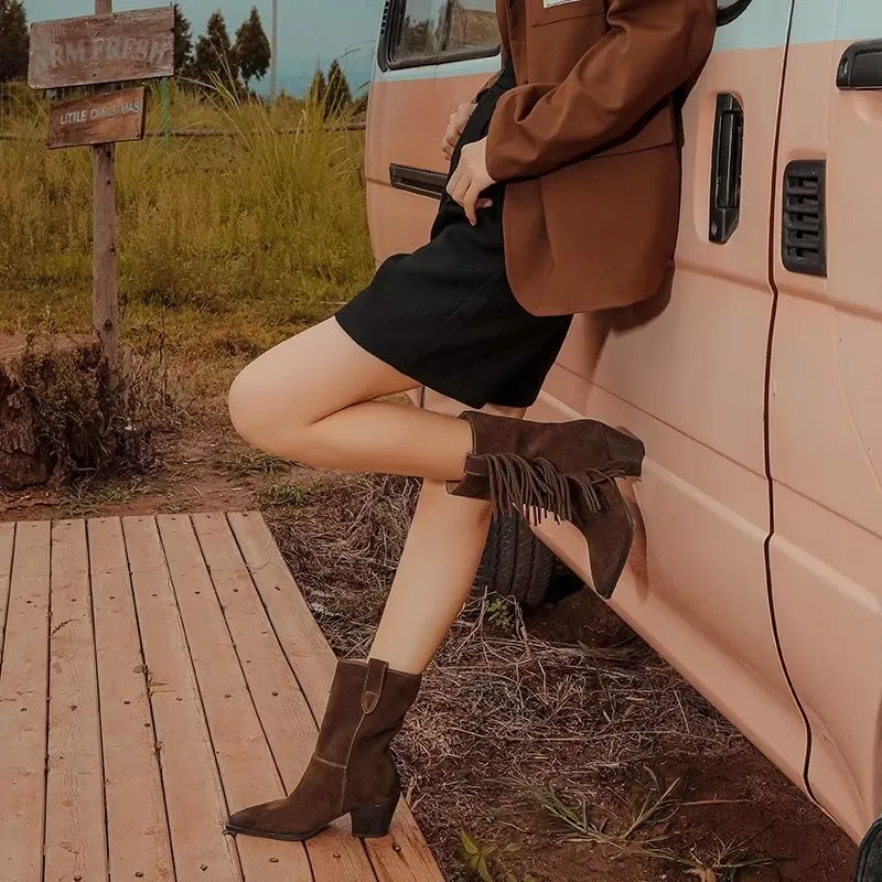 Auburnyx Casual Ankle Booties