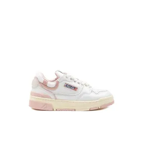 Autry Rookie Low Malt Mat Bianco Rosa Donna