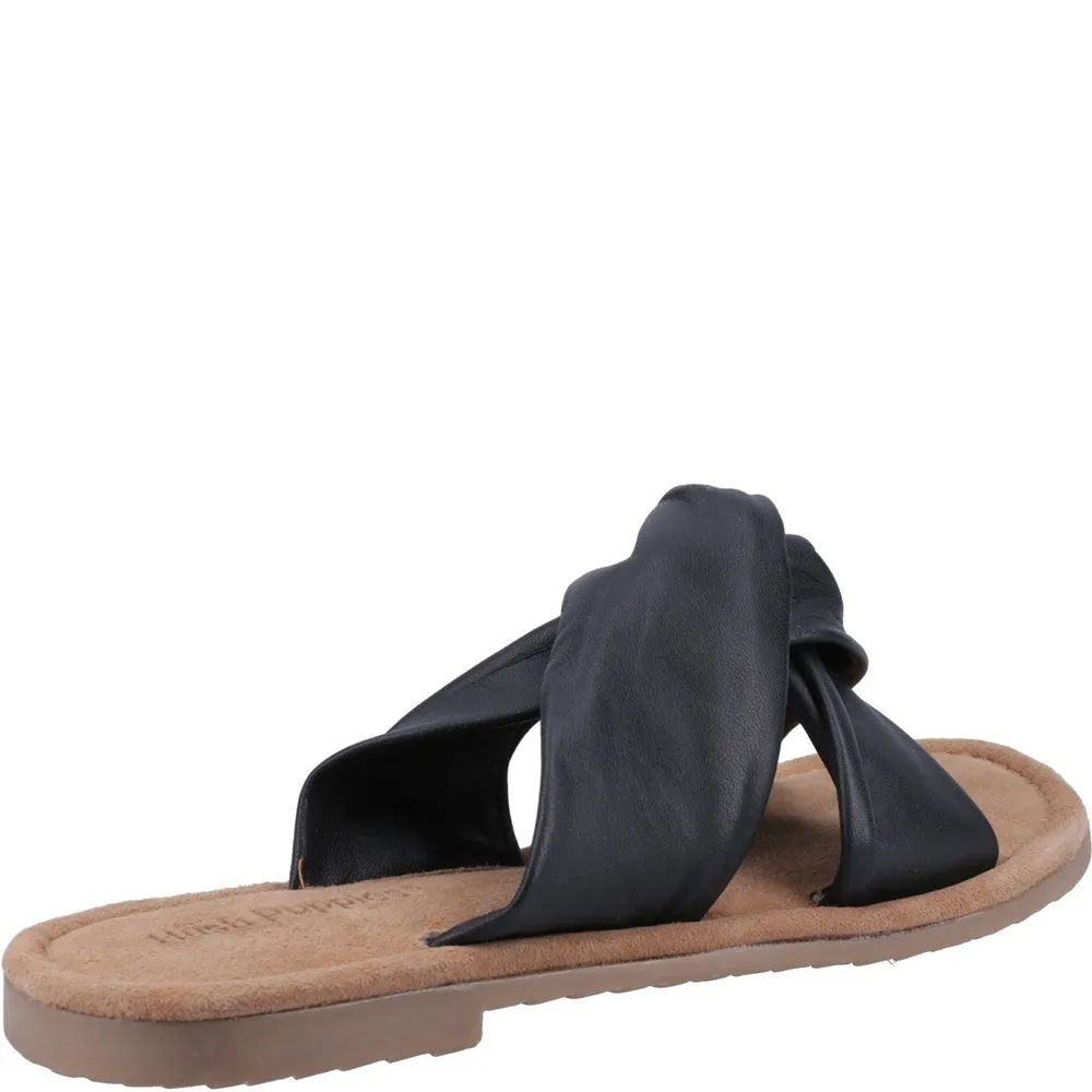 Black Amy Wide Fit Sandals