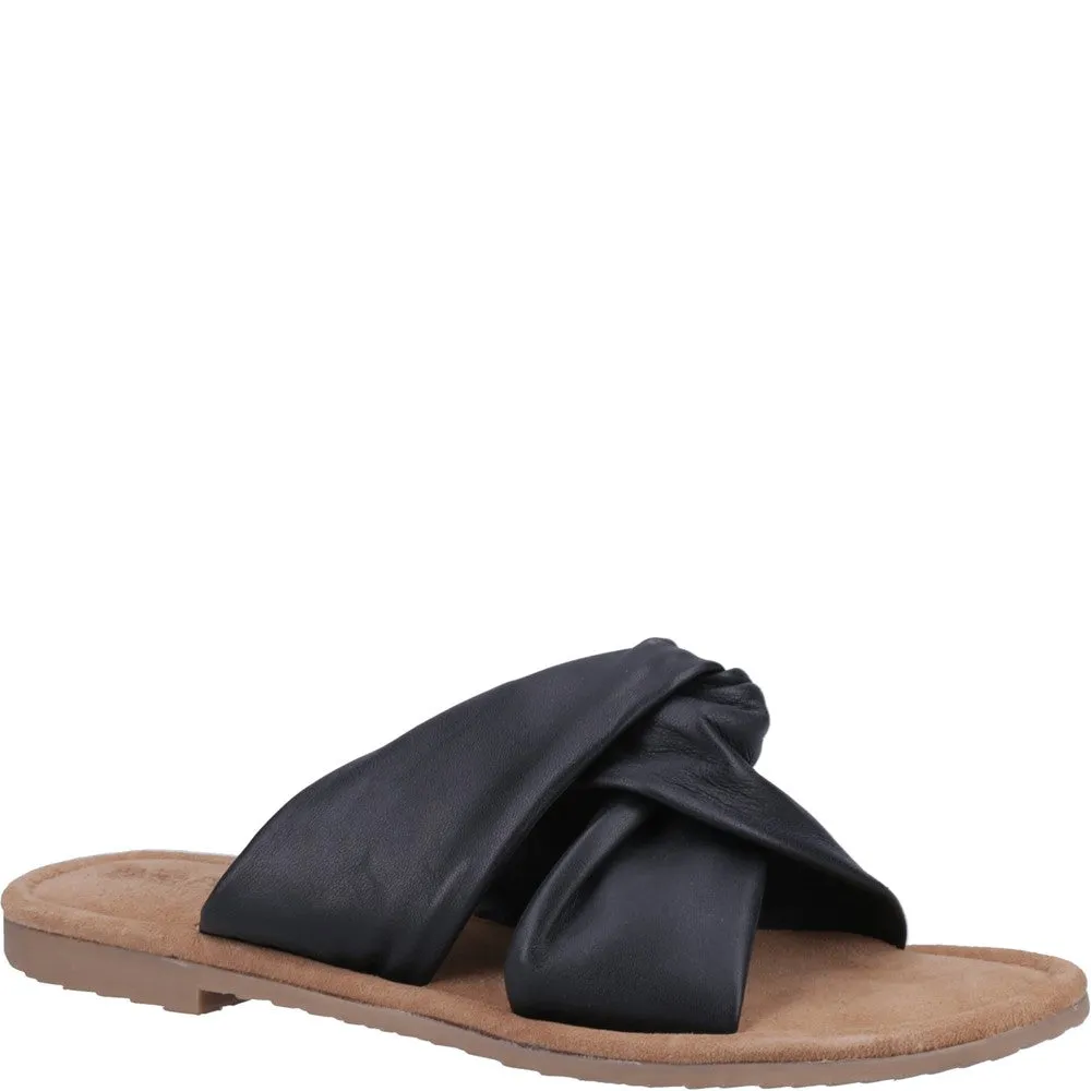 Black Amy Wide Fit Sandals