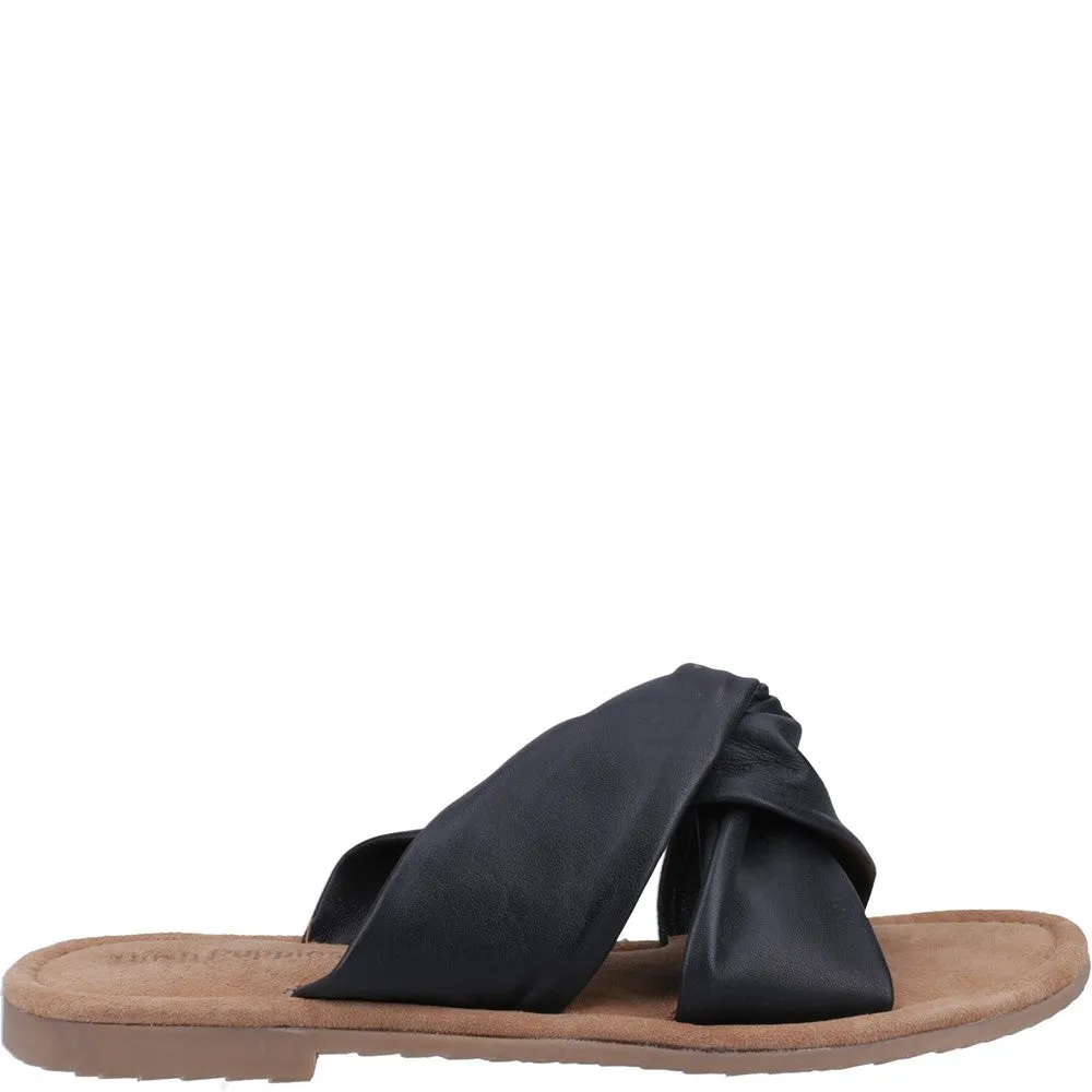 Black Amy Wide Fit Sandals
