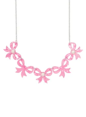 Bow Link Necklace