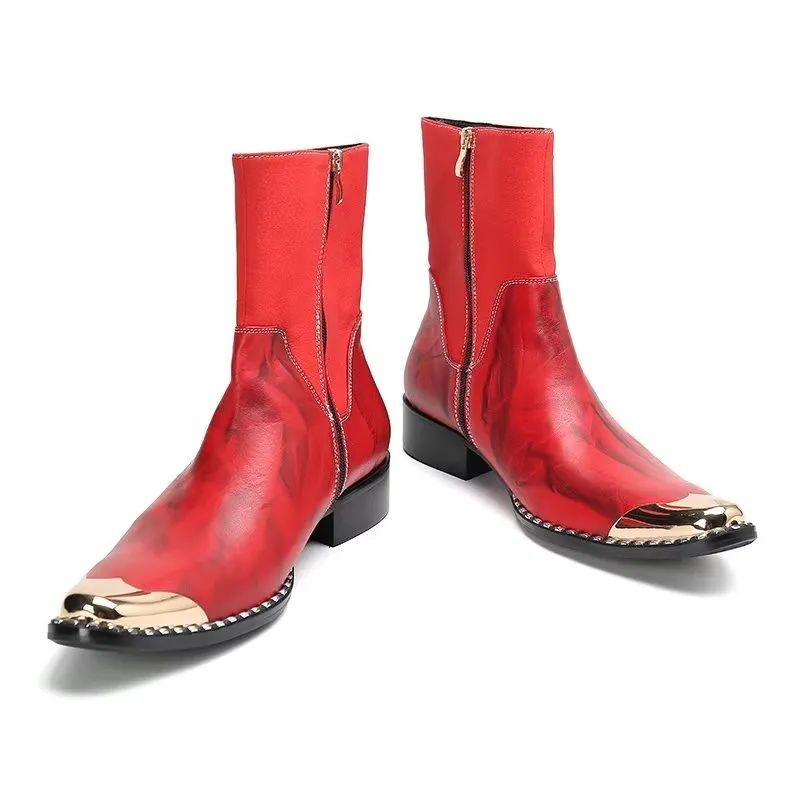Ebonique Patterned Dress Boots