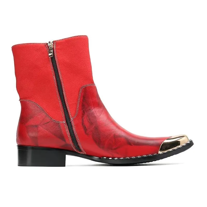 Ebonique Patterned Dress Boots