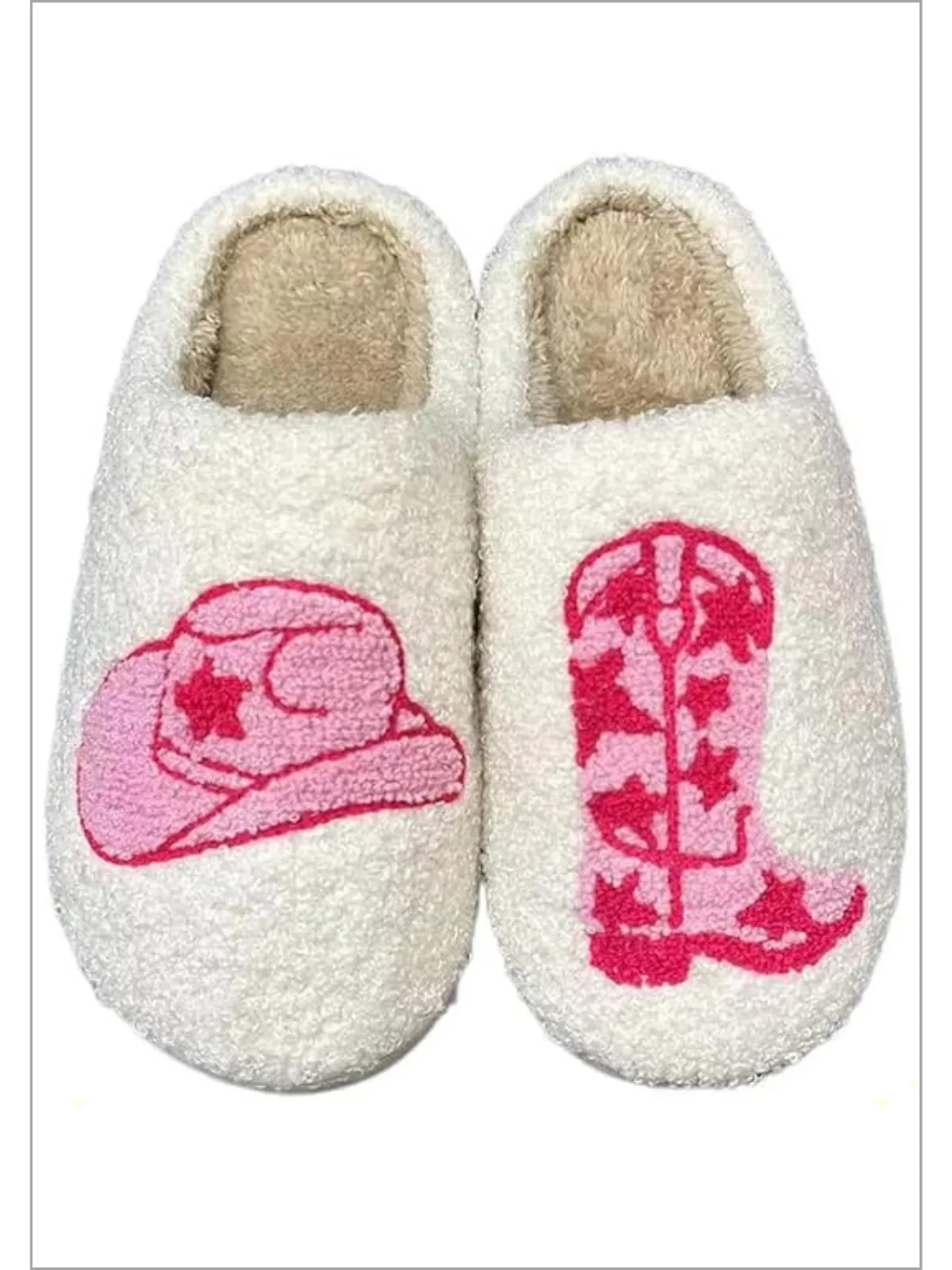 Giddyup Sleepyhead Cowgirl Bedroom Slippers By Liv and Mia