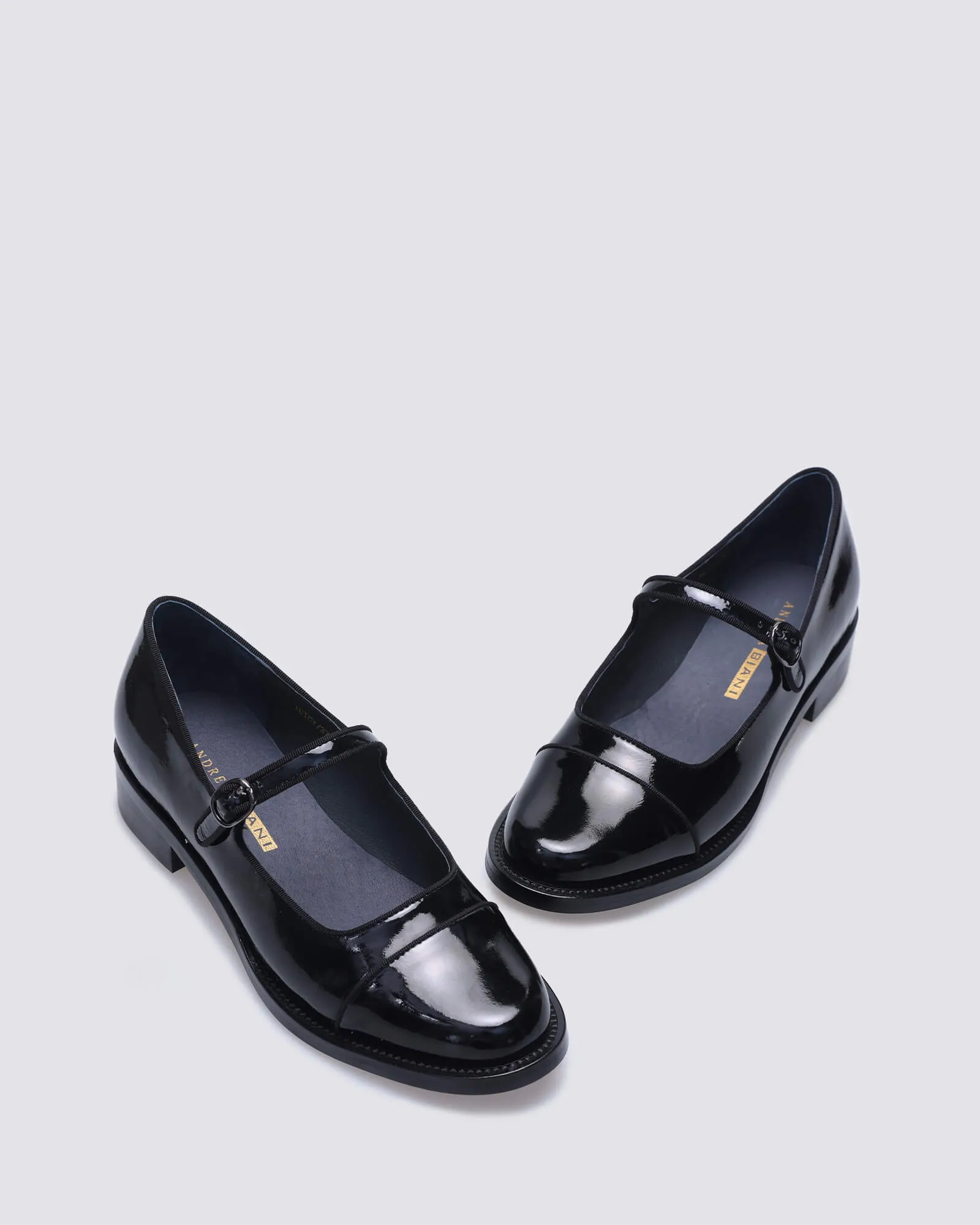 JUICY MARYJANE FLATS BLACK PATENT LEATHER