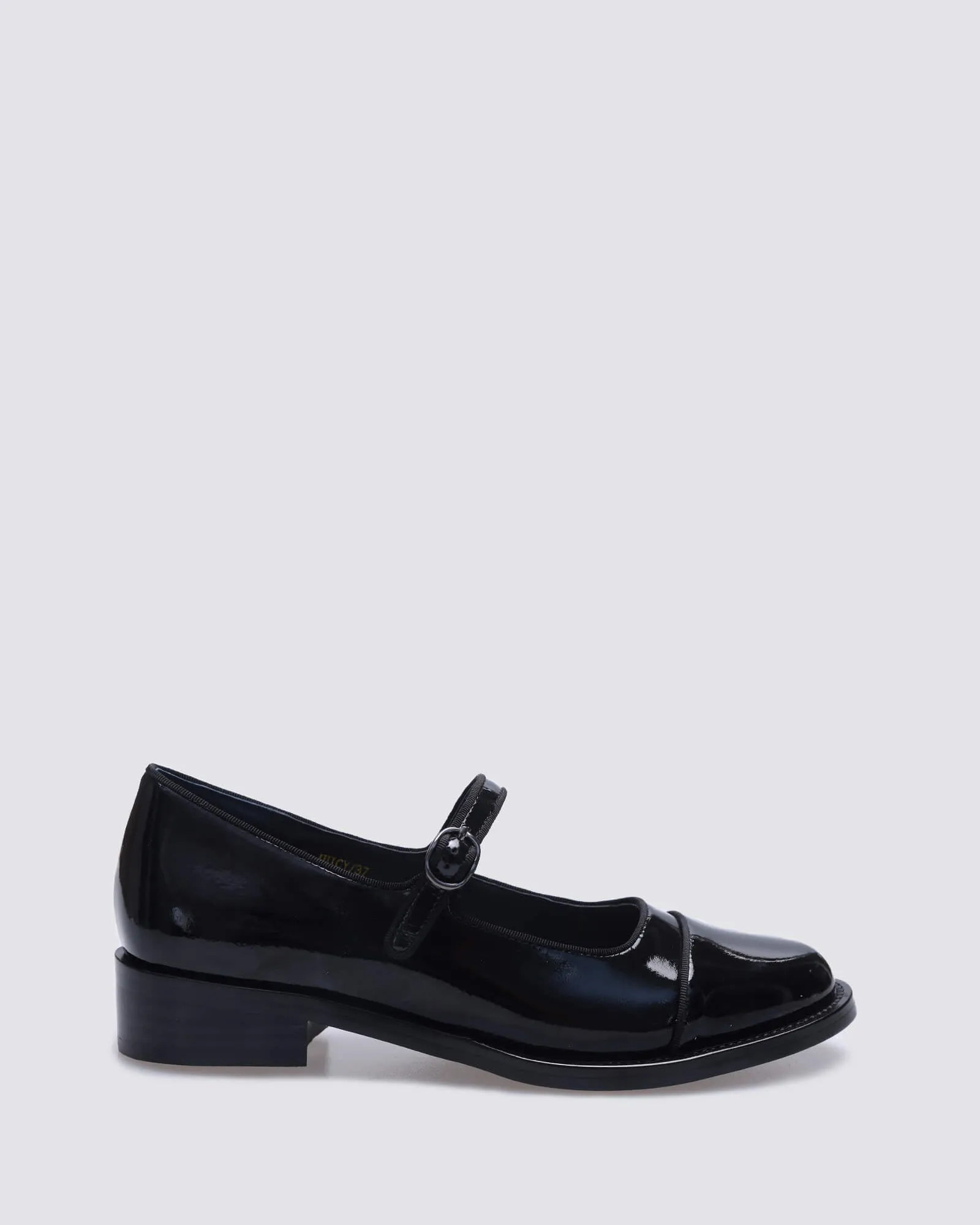 JUICY MARYJANE FLATS BLACK PATENT LEATHER