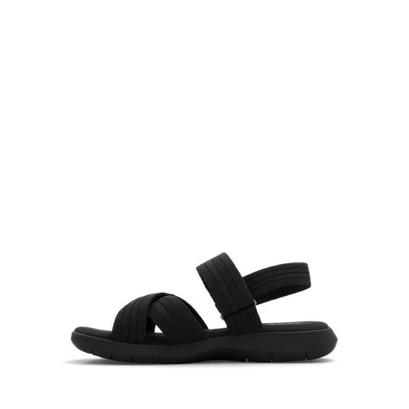 Kev Flat Sandals - Black