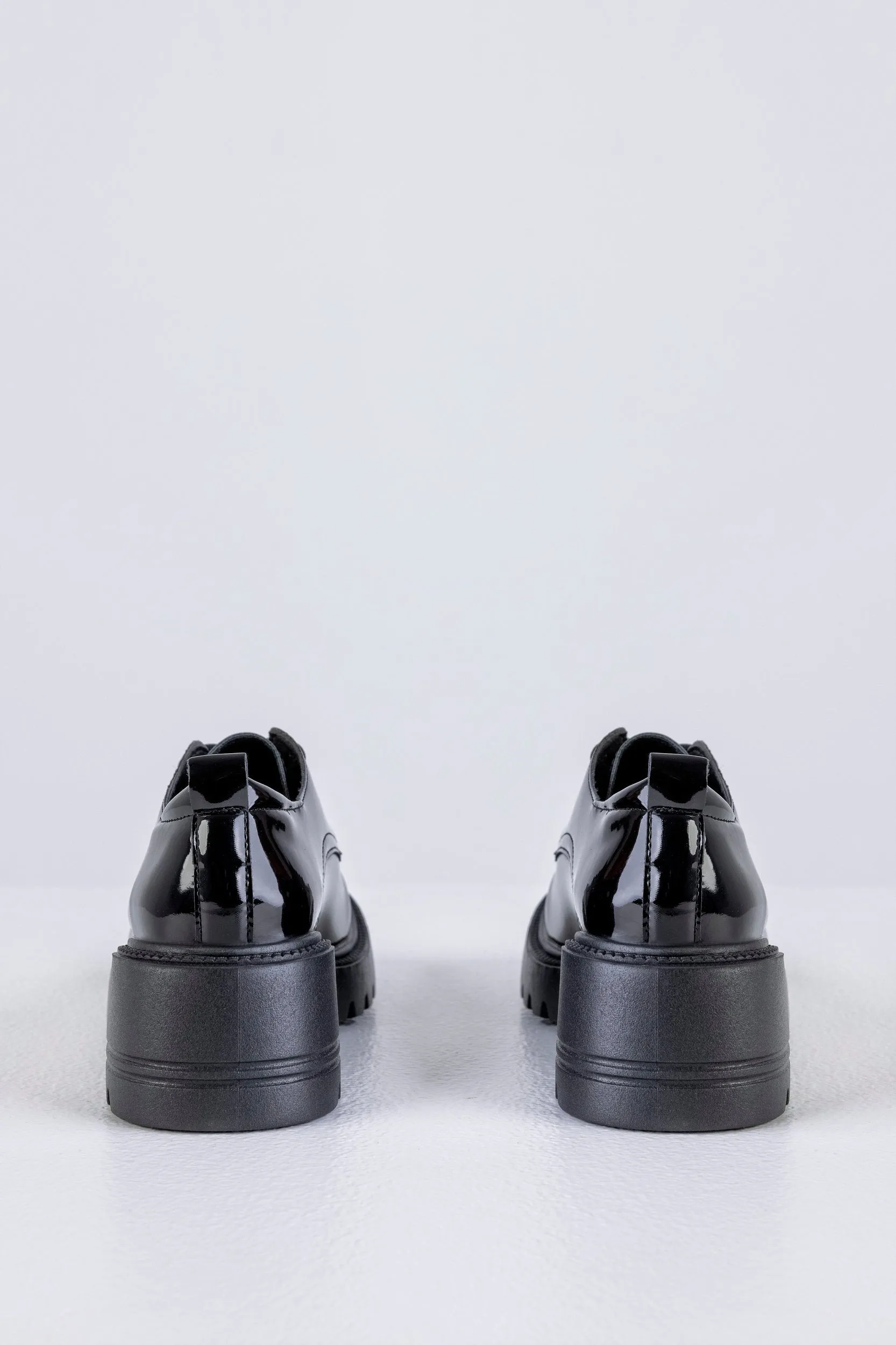 Lace-up, chunky sole shoes