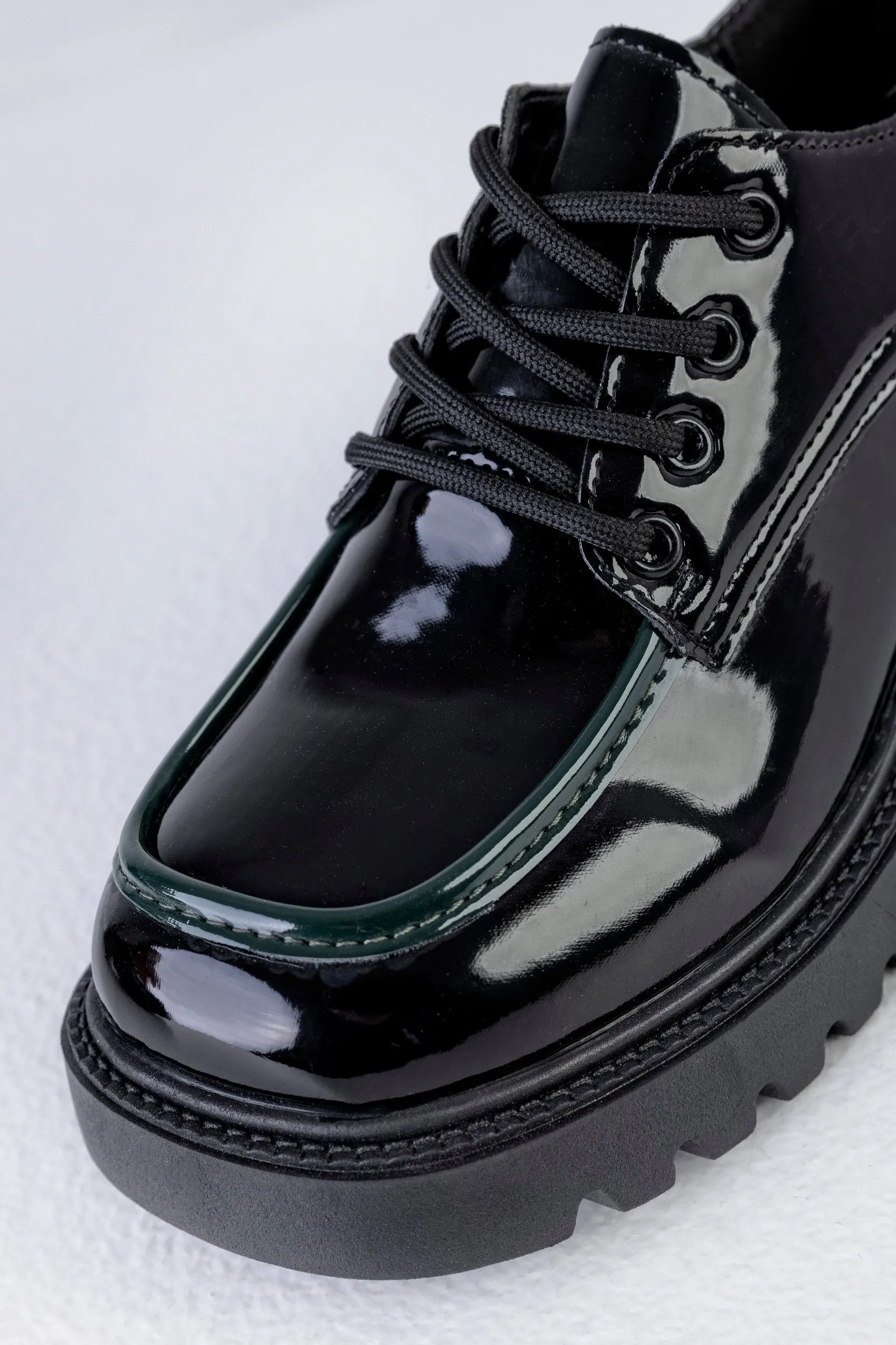 Lace-up, chunky sole shoes