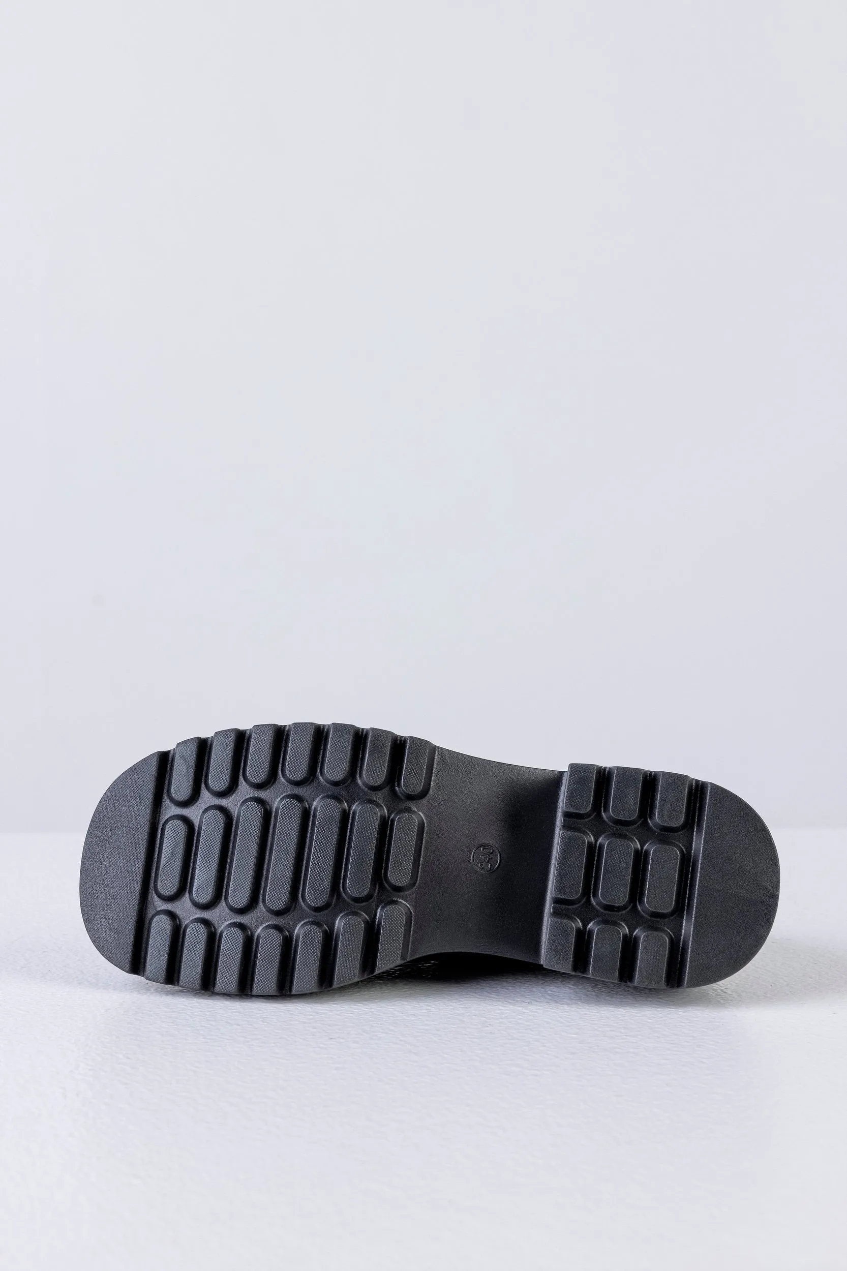 Lace-up, chunky sole shoes