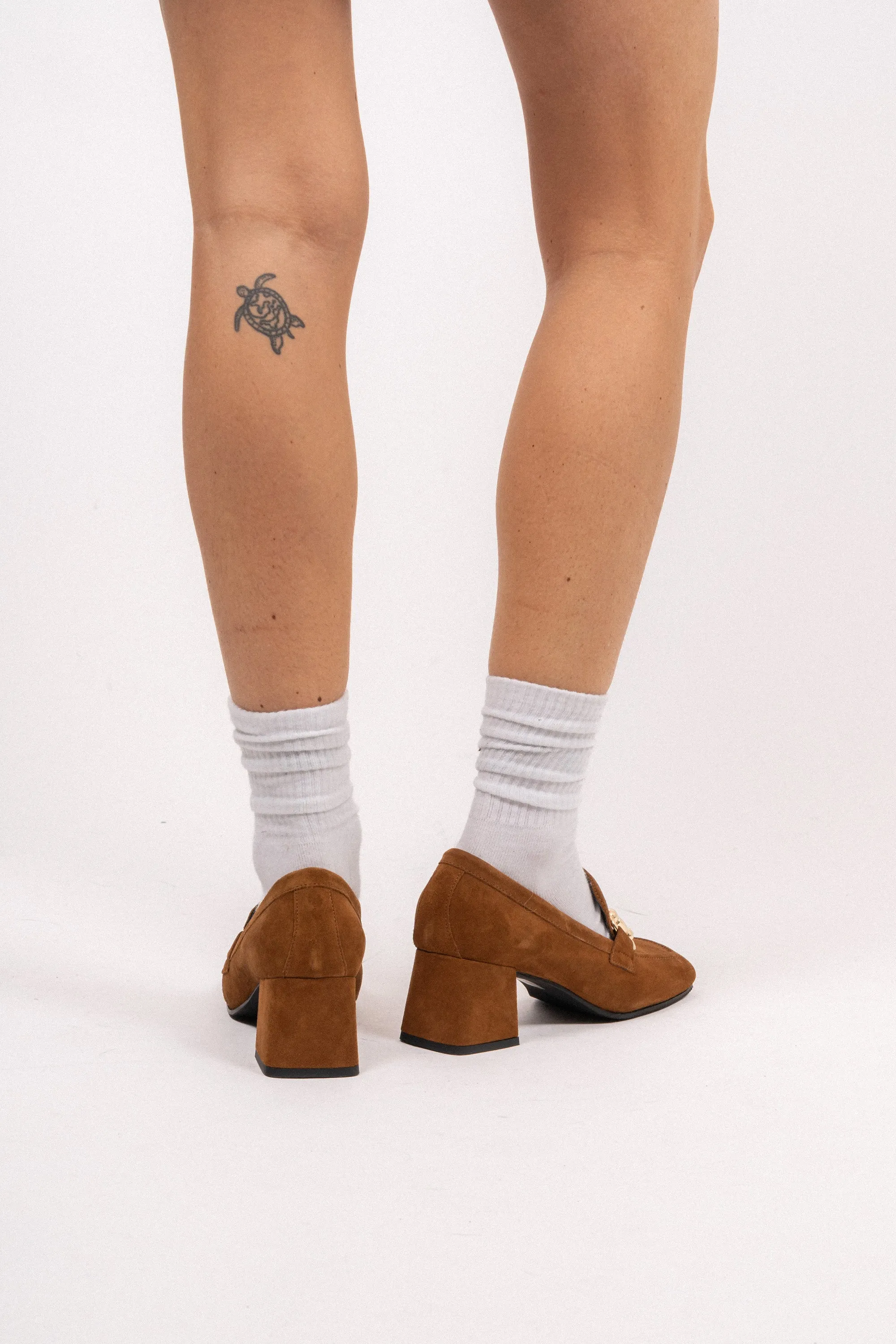 Madelyn Big Buckle - Cognac