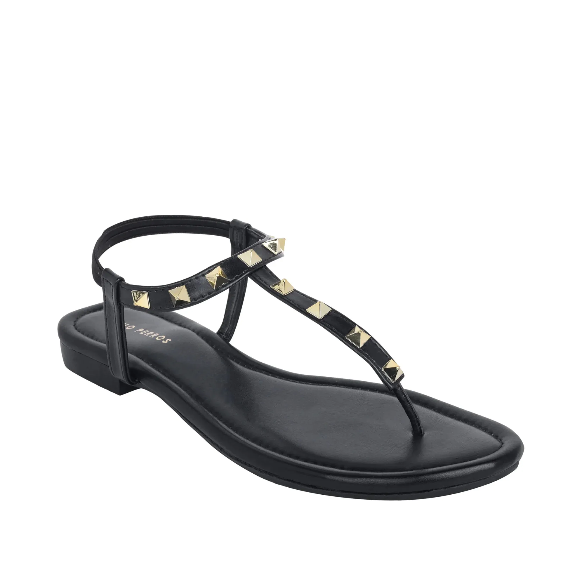 Mary Cultured Rock Studded Flats