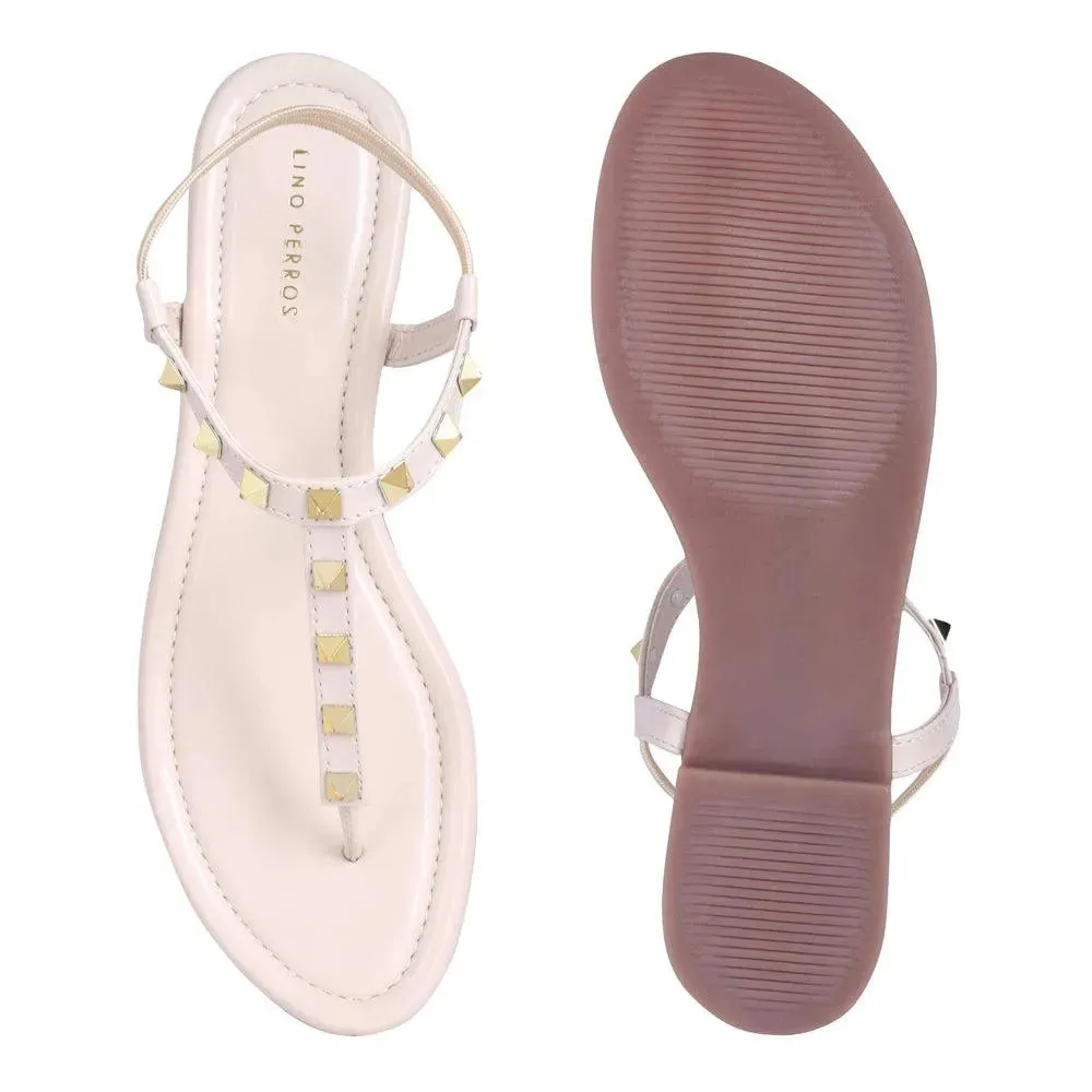 Mary Cultured Rock Studded Flats