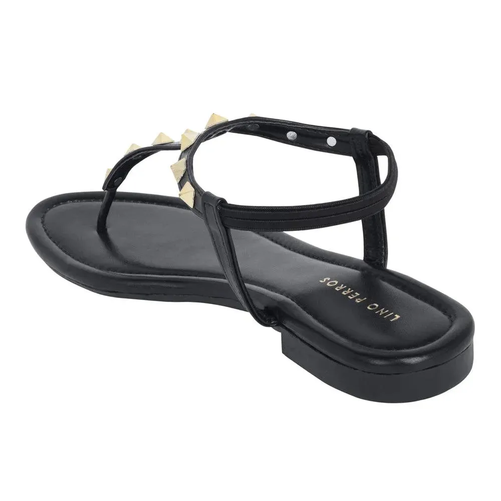 Mary Cultured Rock Studded Flats