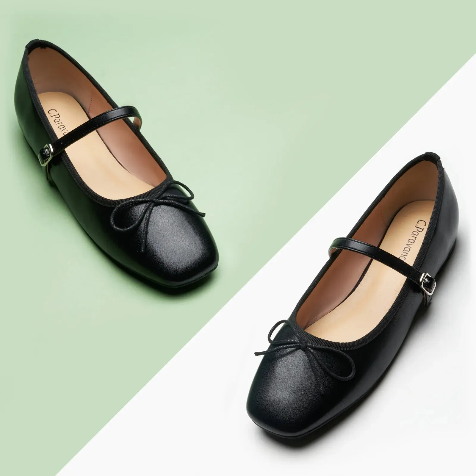 Mary Jane Ballerina (Clara) Black