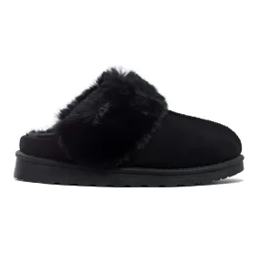 Mena - Flat Platform Winter Slippers For Women