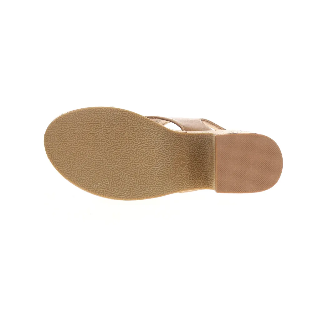 Miss Carley Block Heel Slingback Sandals