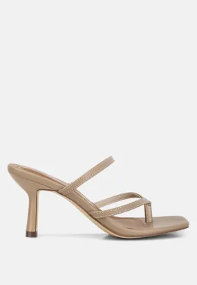 night life pin heels casual sandals