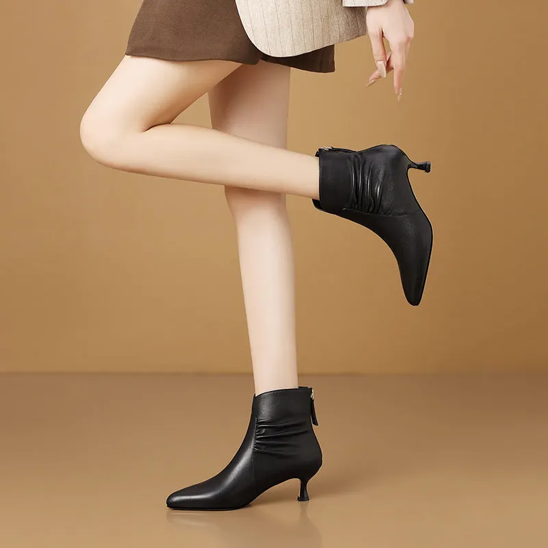 Ostraluxe Eternique Zippered Boots