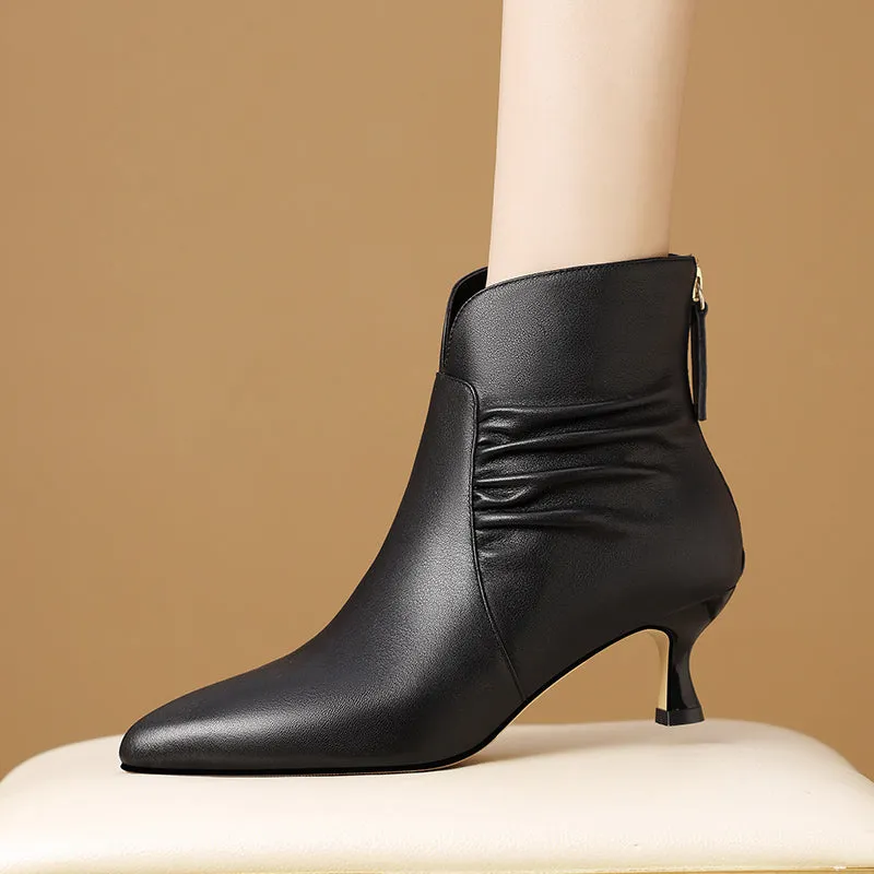 Ostraluxe Eternique Zippered Boots