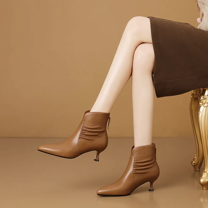 Ostraluxe Eternique Zippered Boots