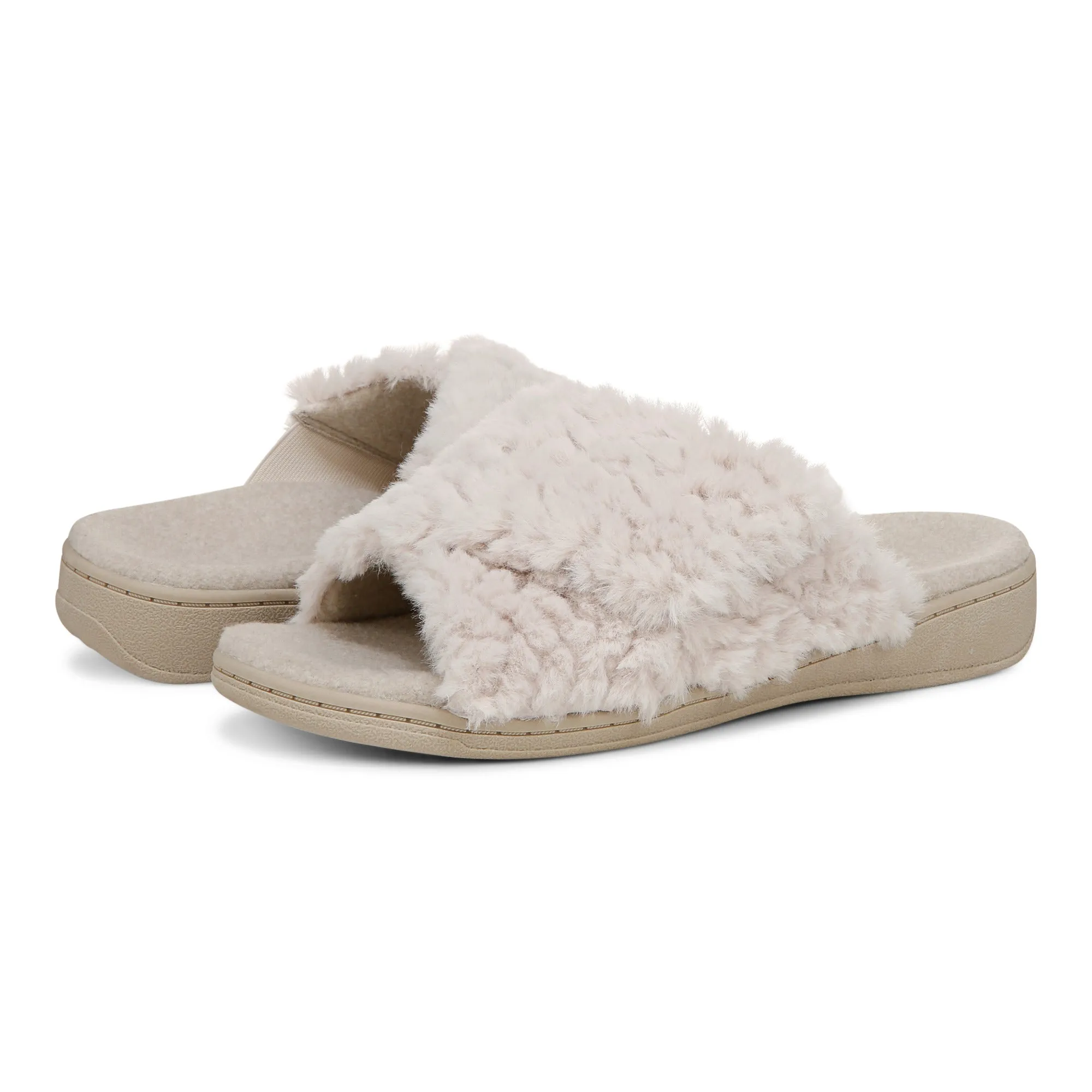 Relax II Slipper - Cream Furry