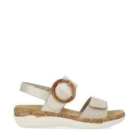 Remonte Women's Jocelyn 53 Sandal in Clif/Muschel