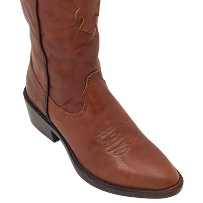 Roc Indio Tan Washed Vintage Boots