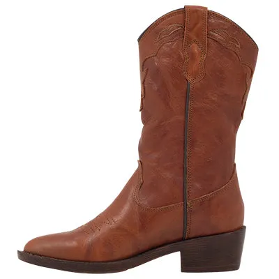 Roc Indio Tan Washed Vintage Boots