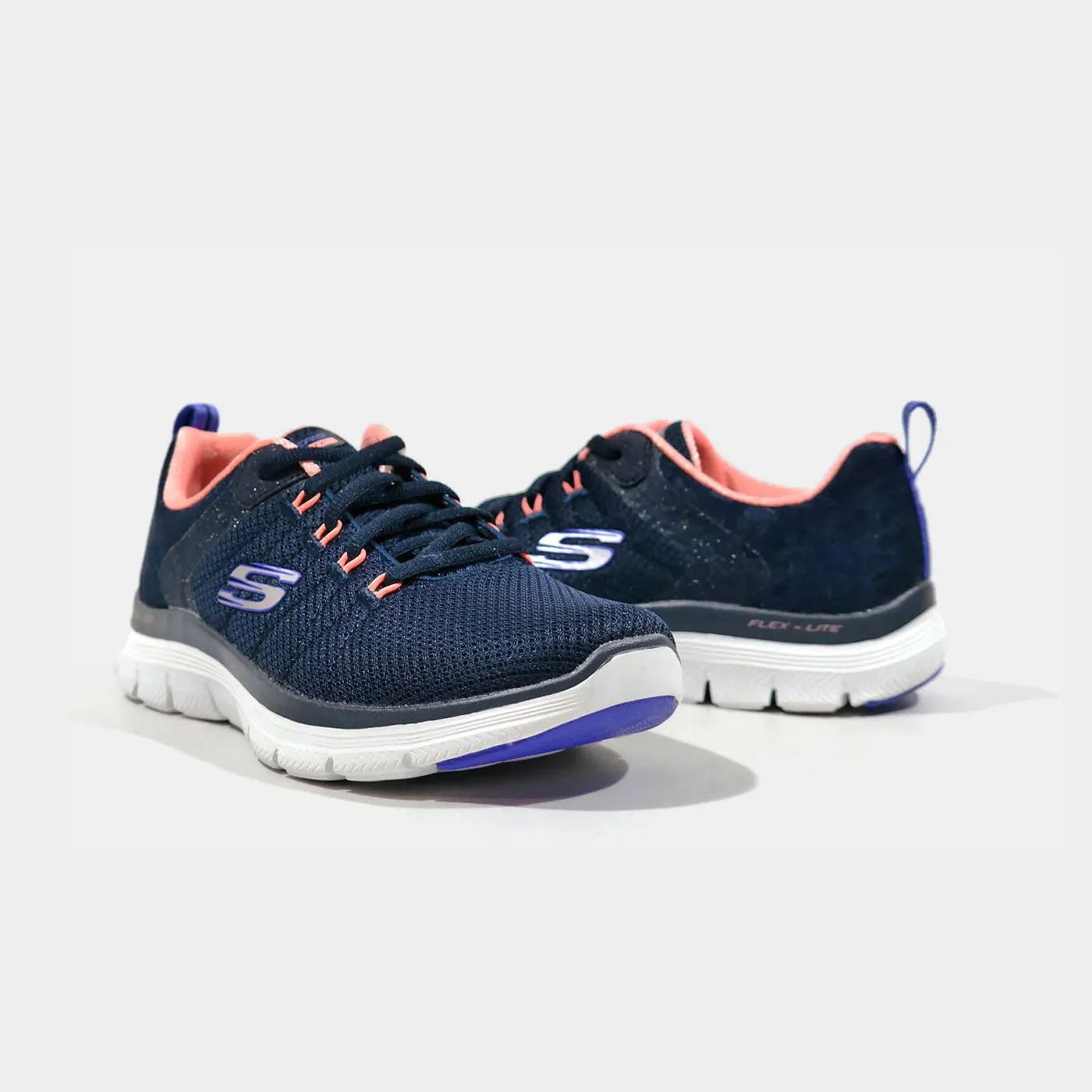 Skechers Flex Appeal 4.0 Elegant Ways Navy Mint