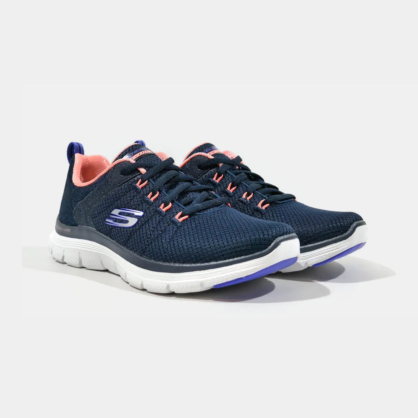 Skechers Flex Appeal 4.0 Elegant Ways Navy Mint