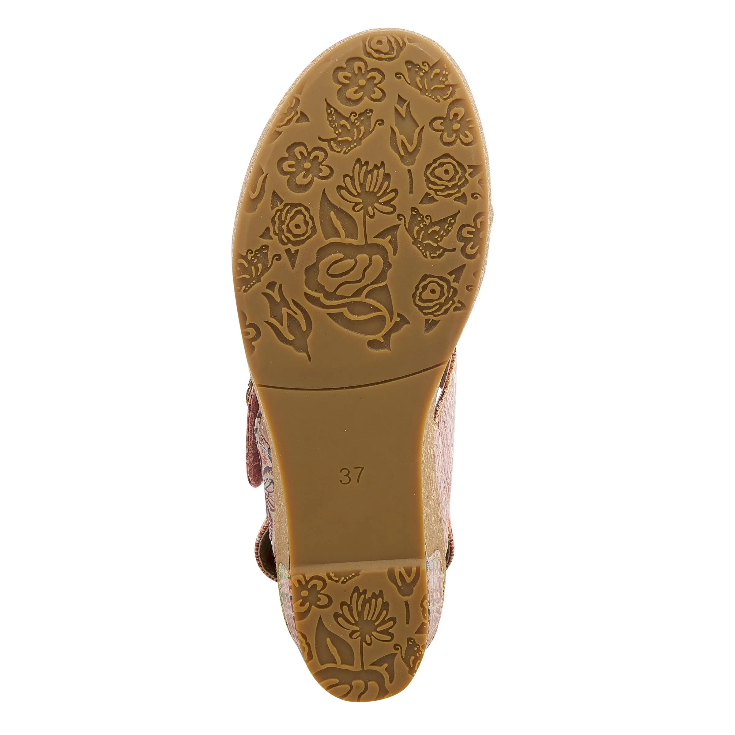 Spring Step Shoes L'Artiste Radd Geo Women's Hand Painted Leather Sandals