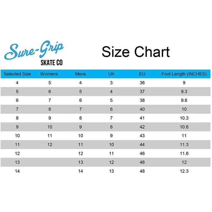 Sure-Grip Fame Blue Dream Roller Skates