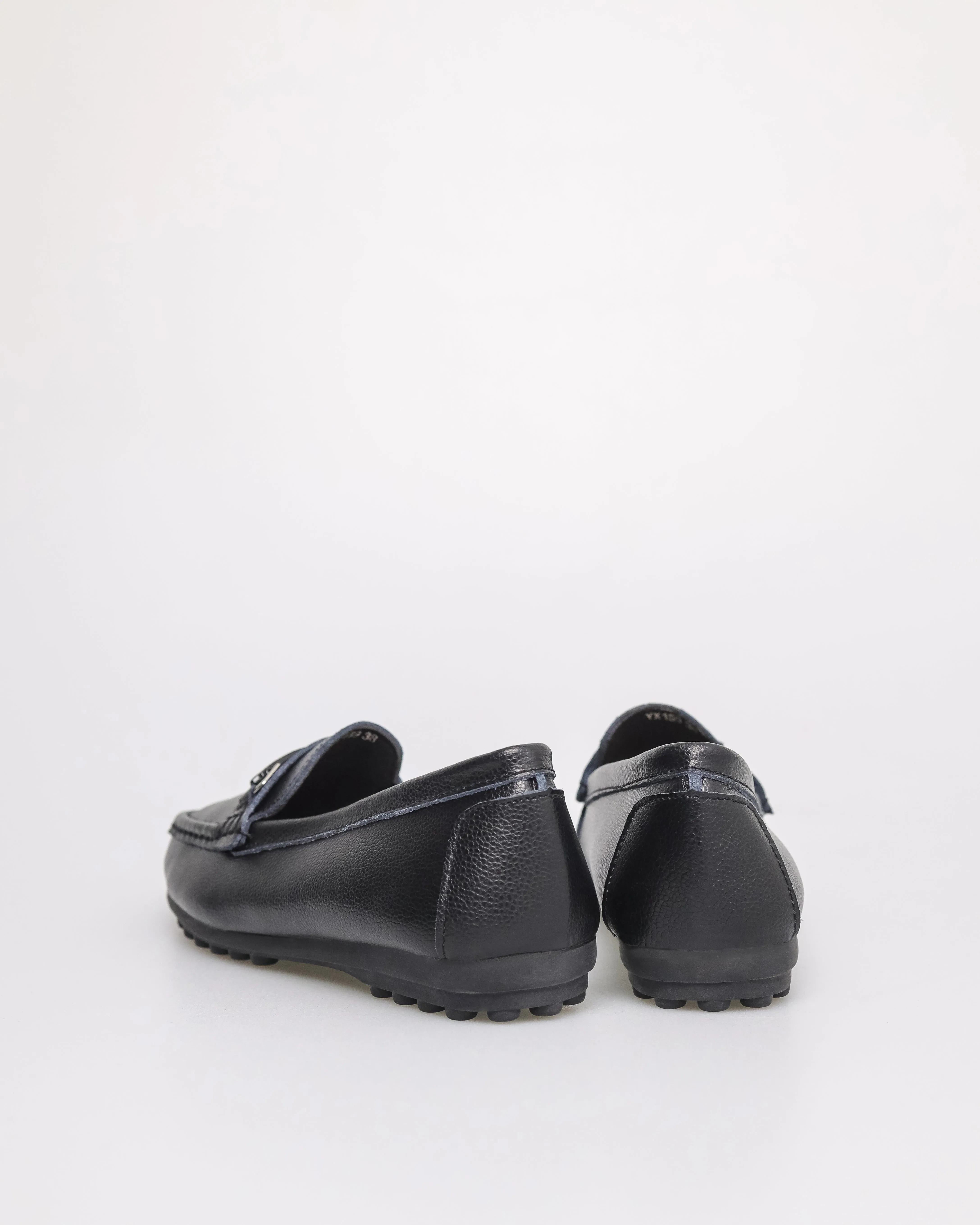 Tomaz YX159 Ladies Chain-link  Flats (Black)