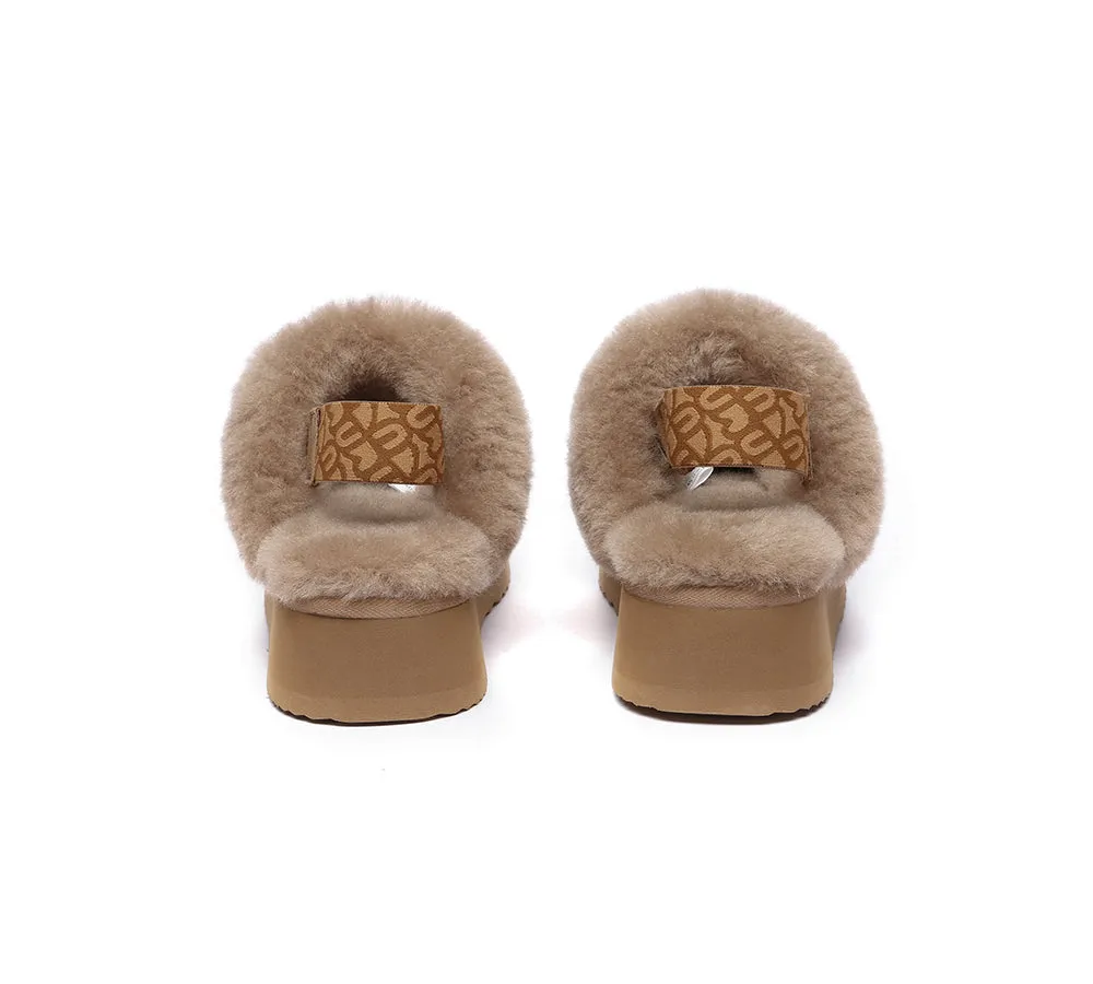 UGG Women Removable Strap Slingback Platform Slippers Forever