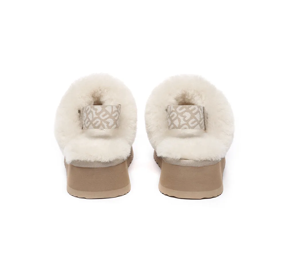 UGG Women Removable Strap Slingback Platform Slippers Forever