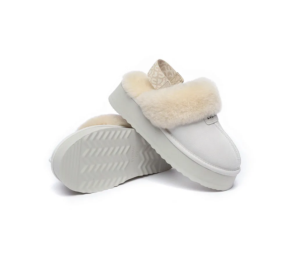UGG Women Removable Strap Slingback Platform Slippers Forever
