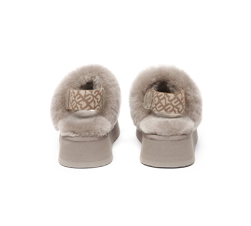 UGG Women Removable Strap Slingback Platform Slippers Forever