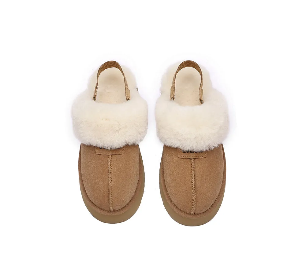 UGG Women Removable Strap Slingback Platform Slippers Forever